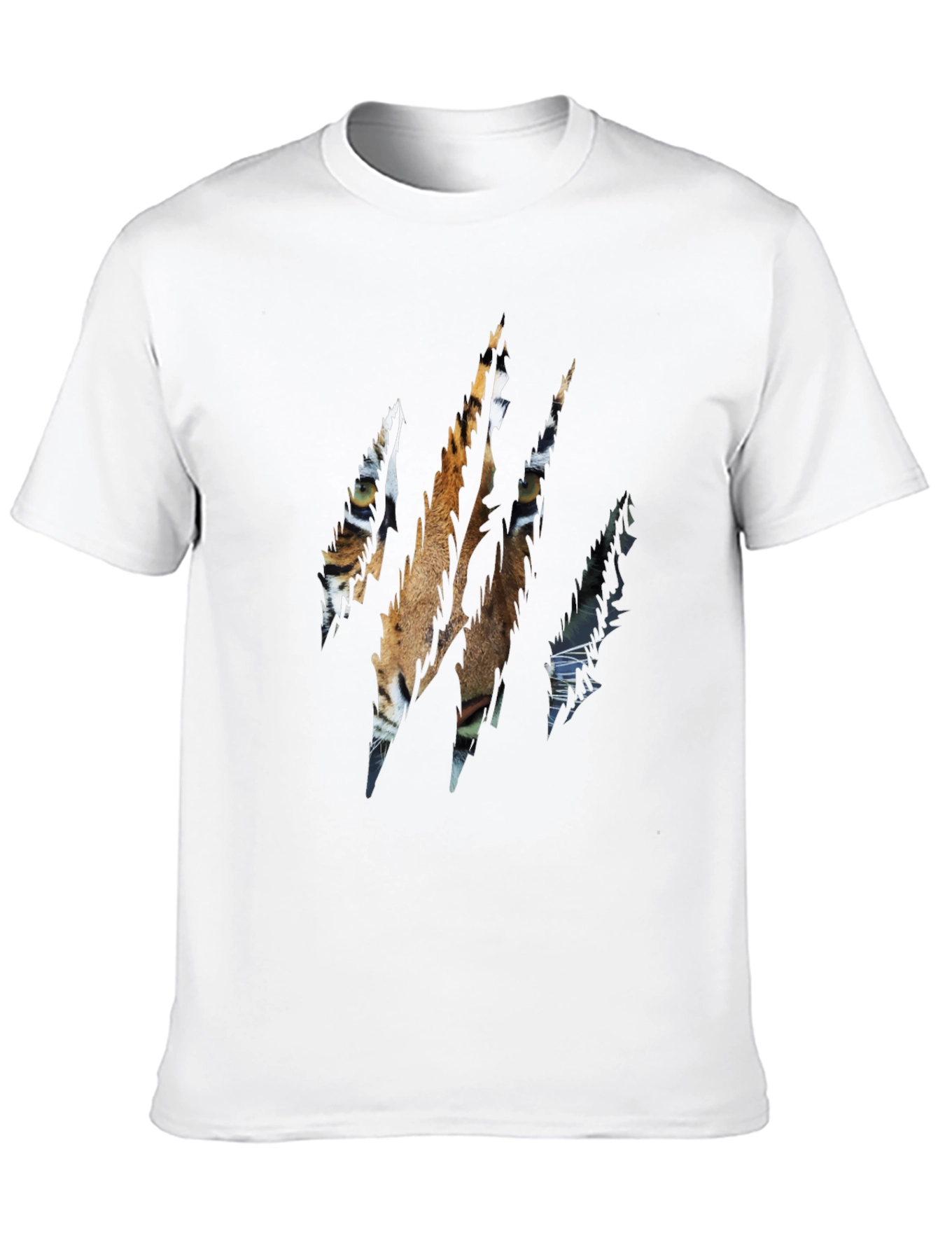 Tiger Claw Graphic Black T-Shirt
