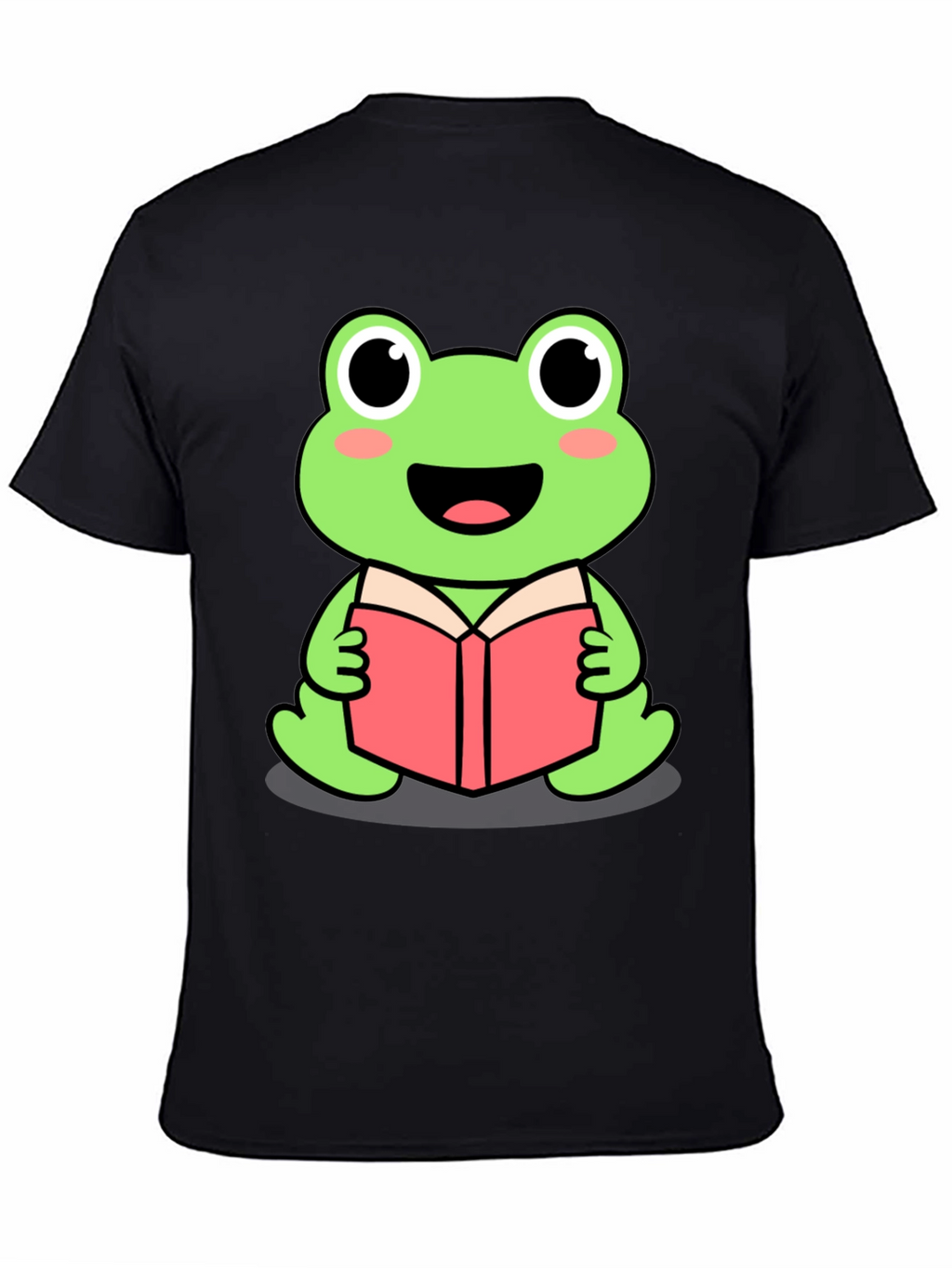Frog Reading Book T-Shirt
