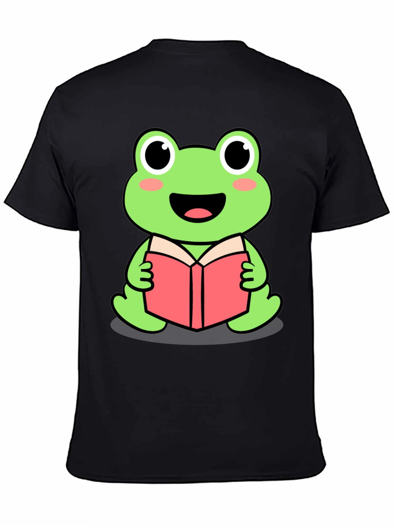 Frog Reading Book T-Shirt