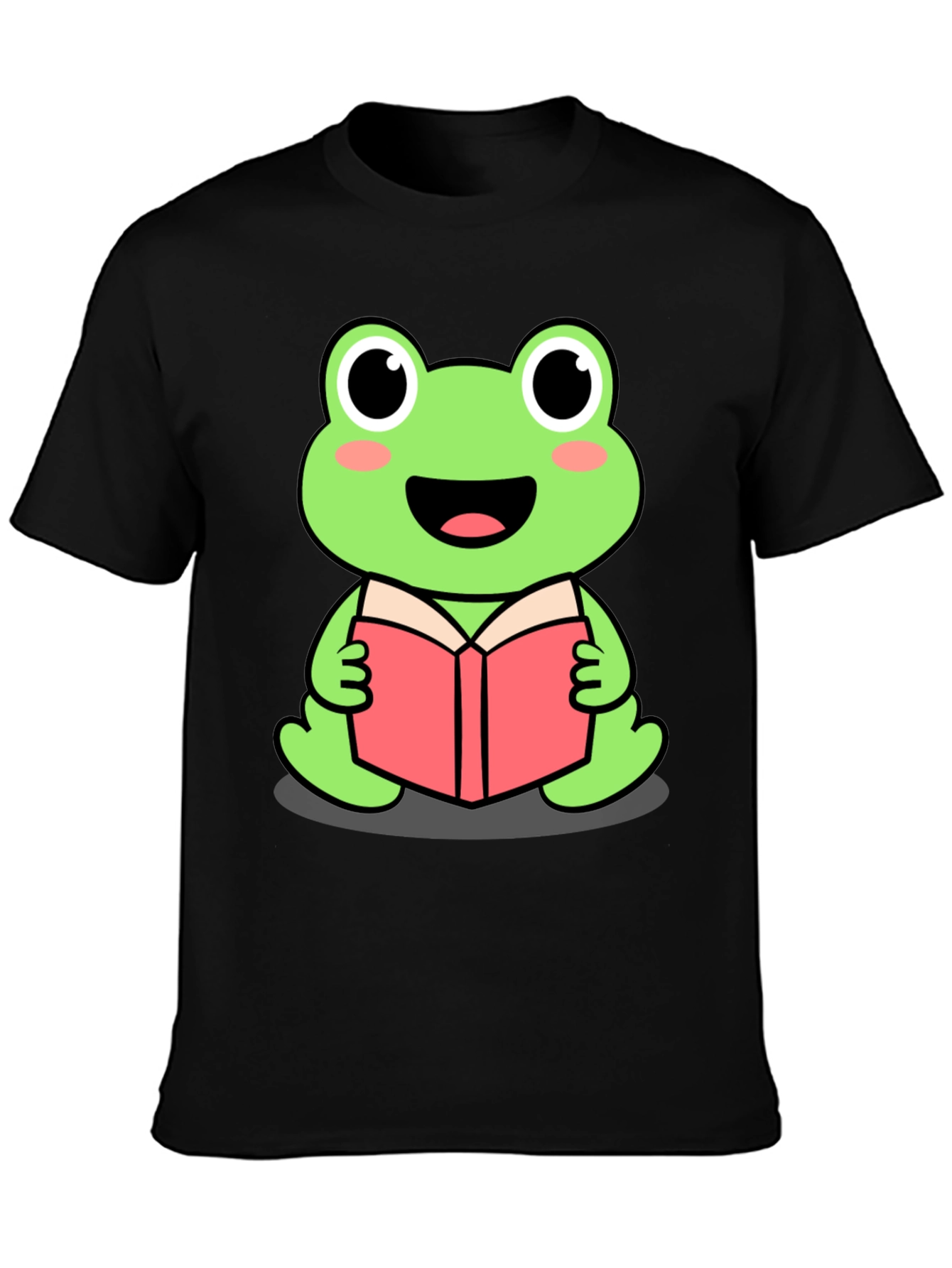 Frog Reading Book T-Shirt