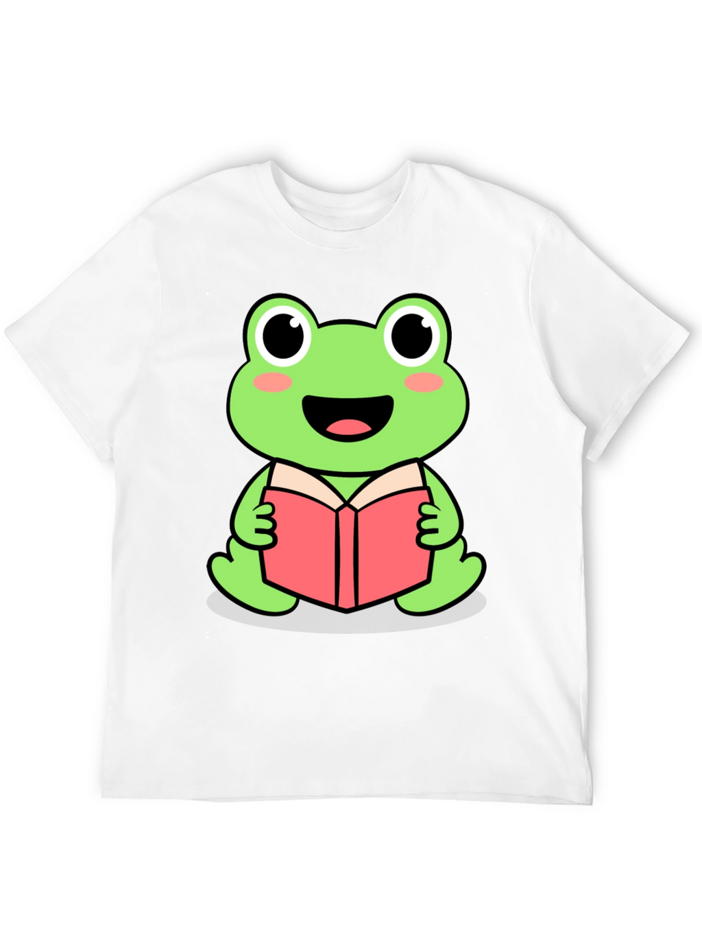 Frog Reading Book T-Shirt