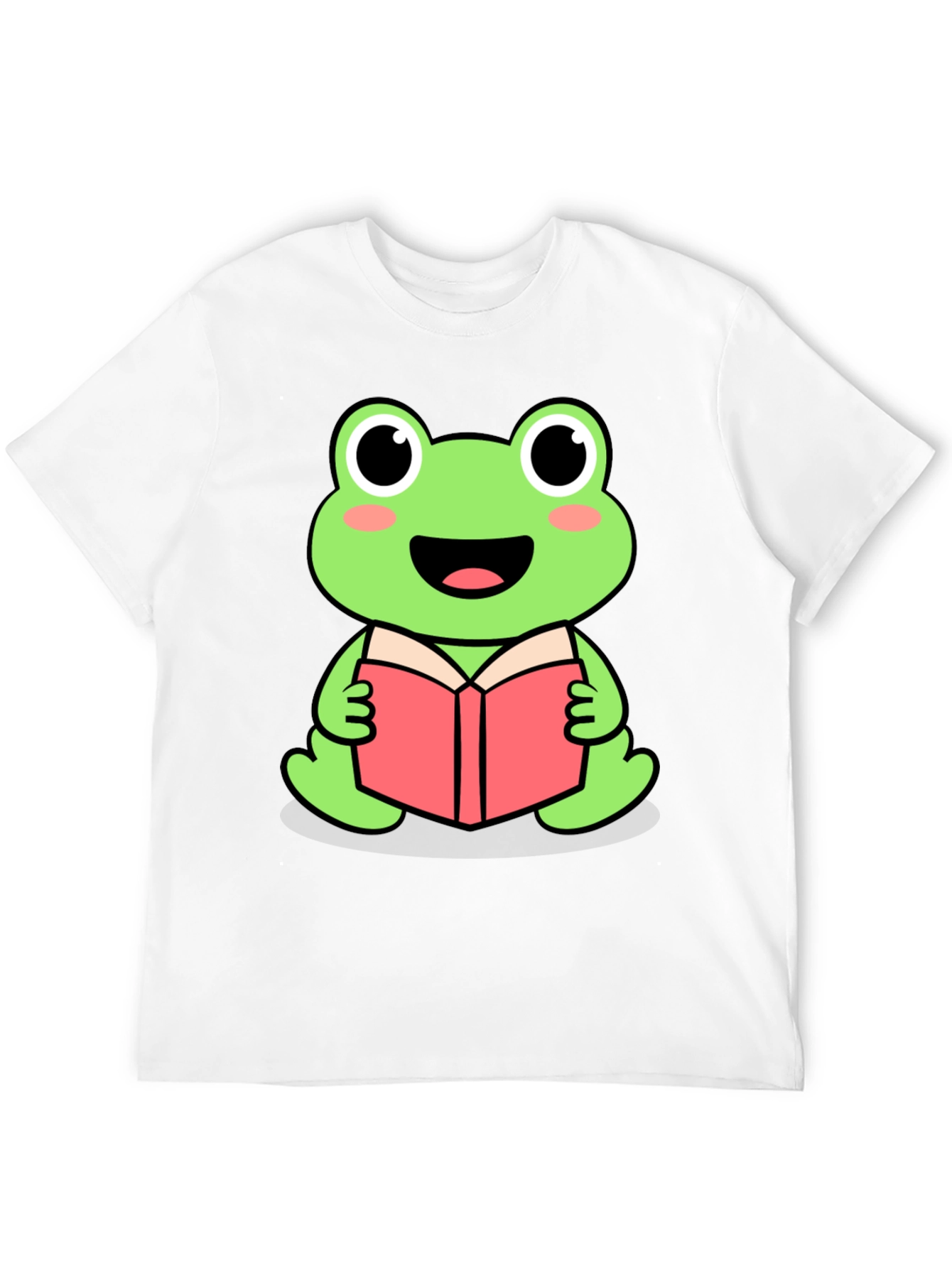 Frog Reading Book T-Shirt