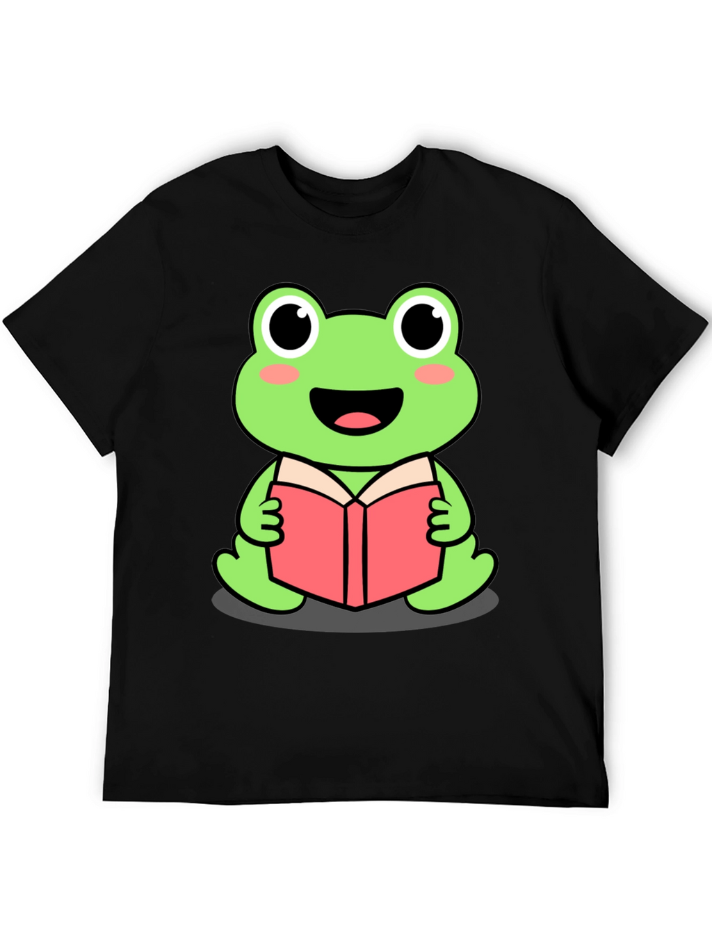Frog Reading Book T-Shirt