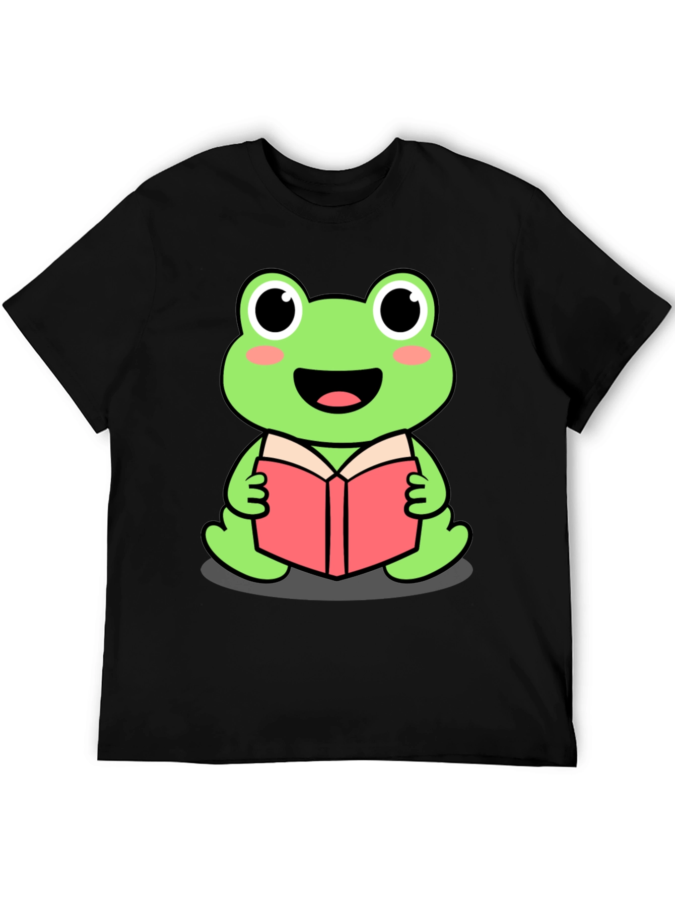 Frog Reading Book T-Shirt