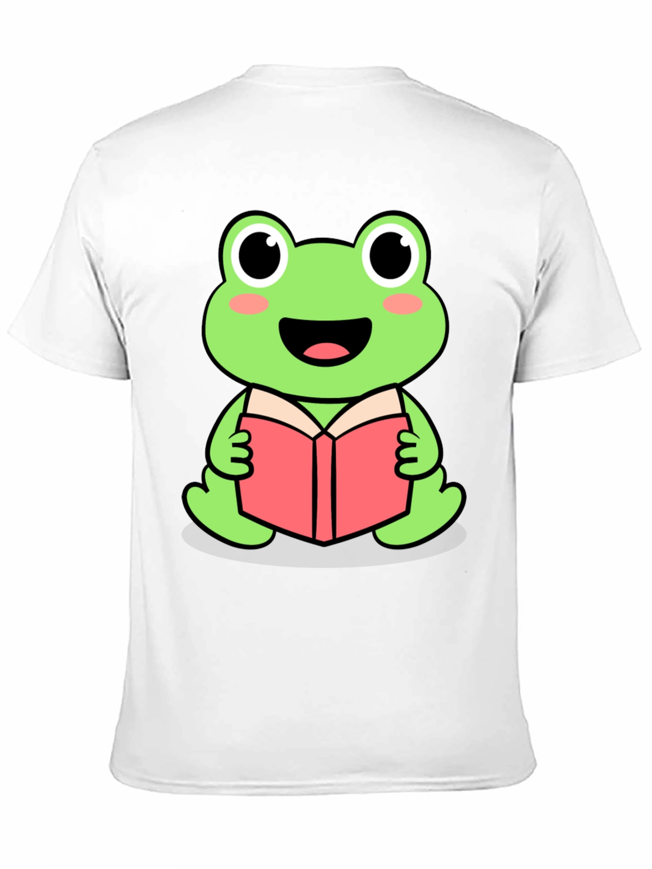Frog Reading Book T-Shirt