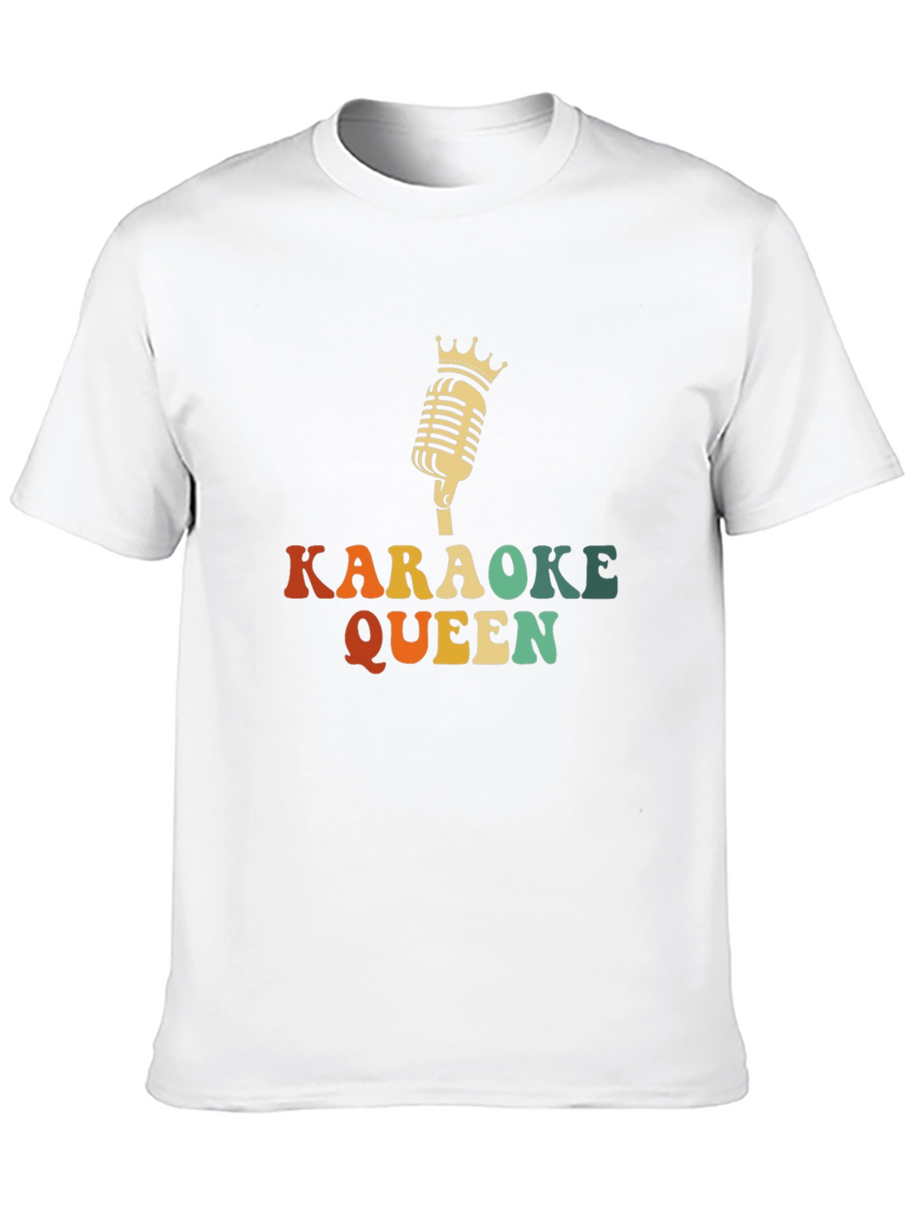 Karaoke Queen Black T-Shirt