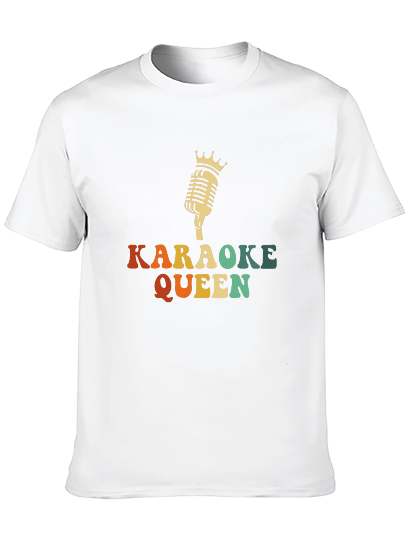 Karaoke Queen Black T-Shirt