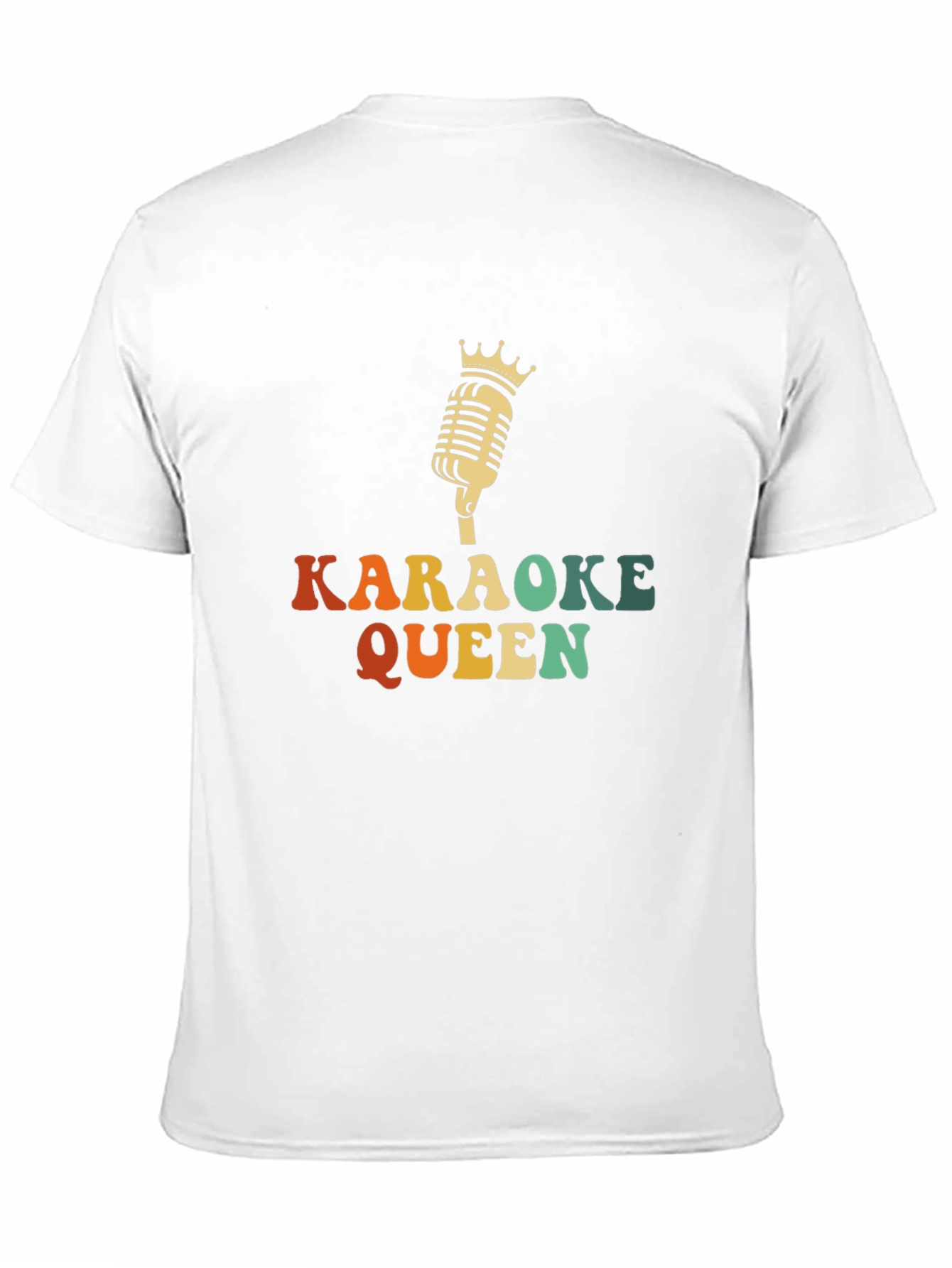 Karaoke Queen Black T-Shirt