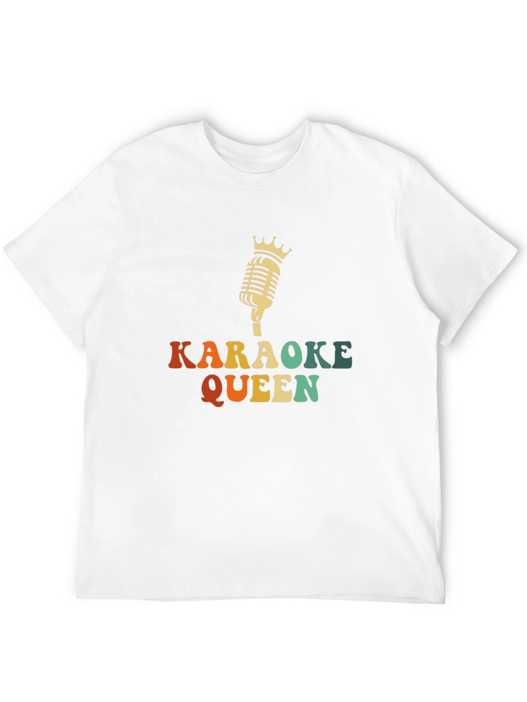 Karaoke Queen Black T-Shirt