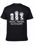 Rock Paper Scissors Cat Paw T-Shirt