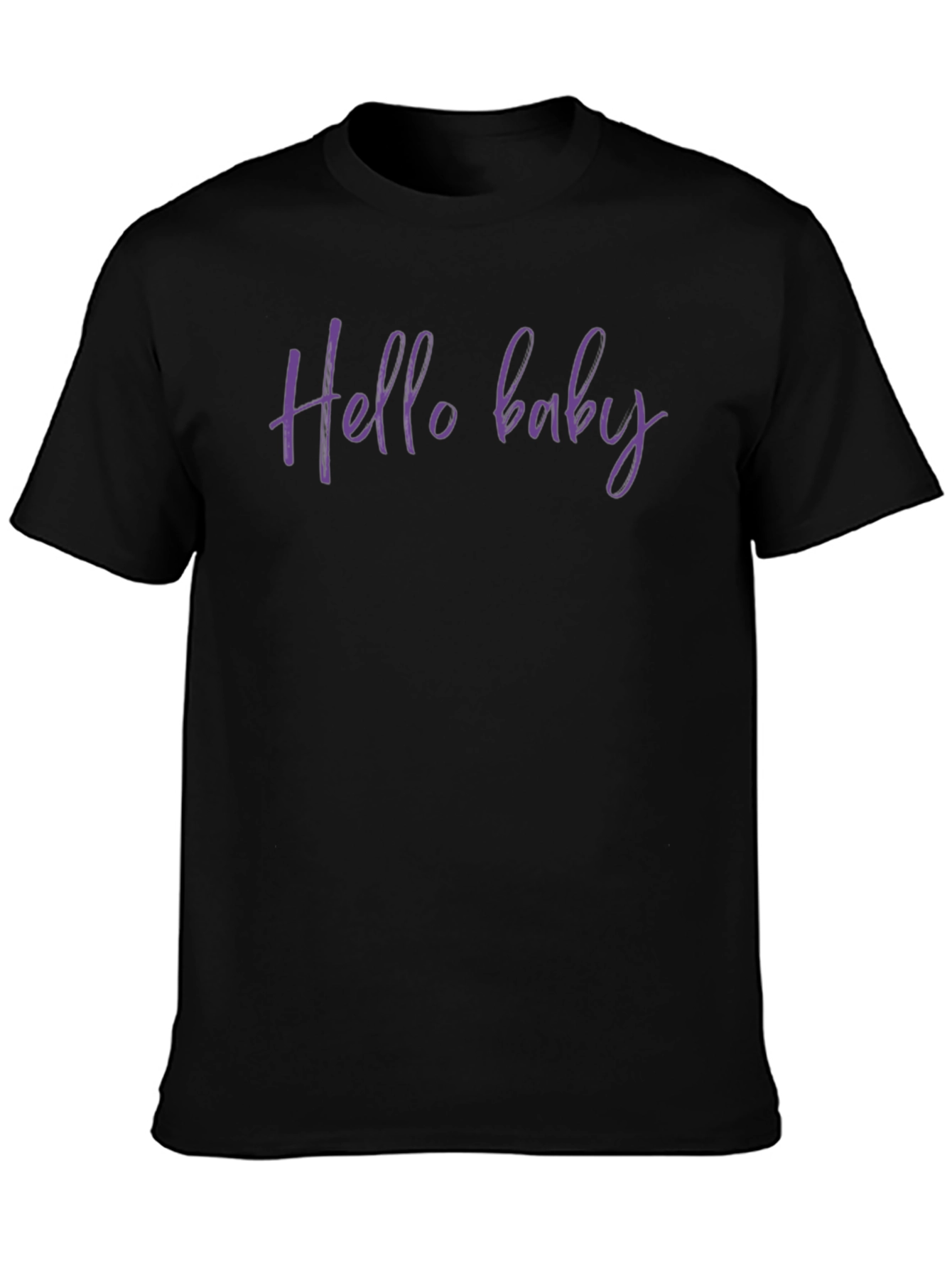 Hello Baby Graphic Tee - Trendy Casual Shirt