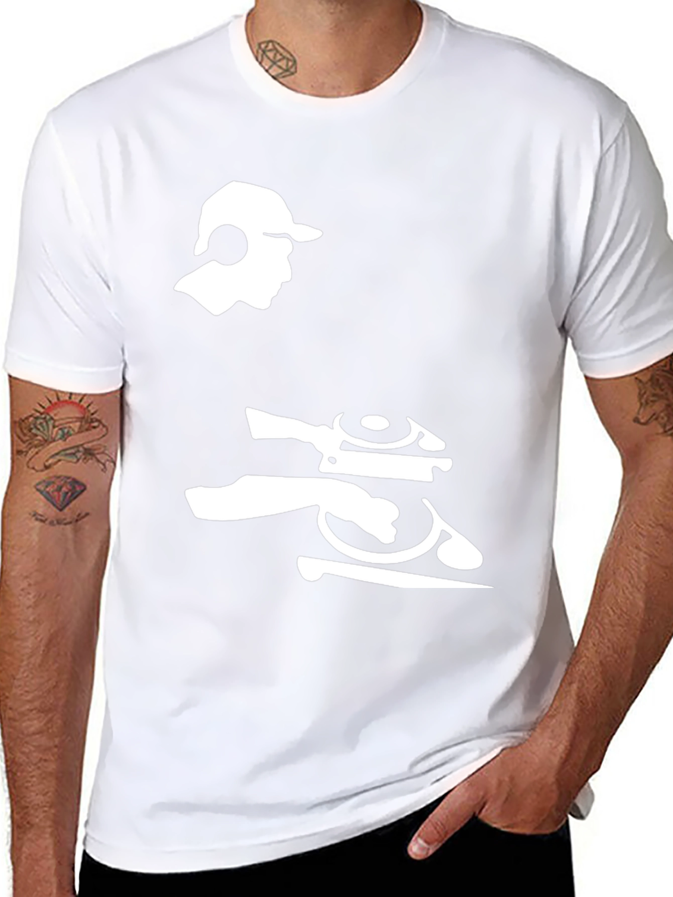 DJ Turntable Graphic T-Shirt - Cool Music Lover Tee