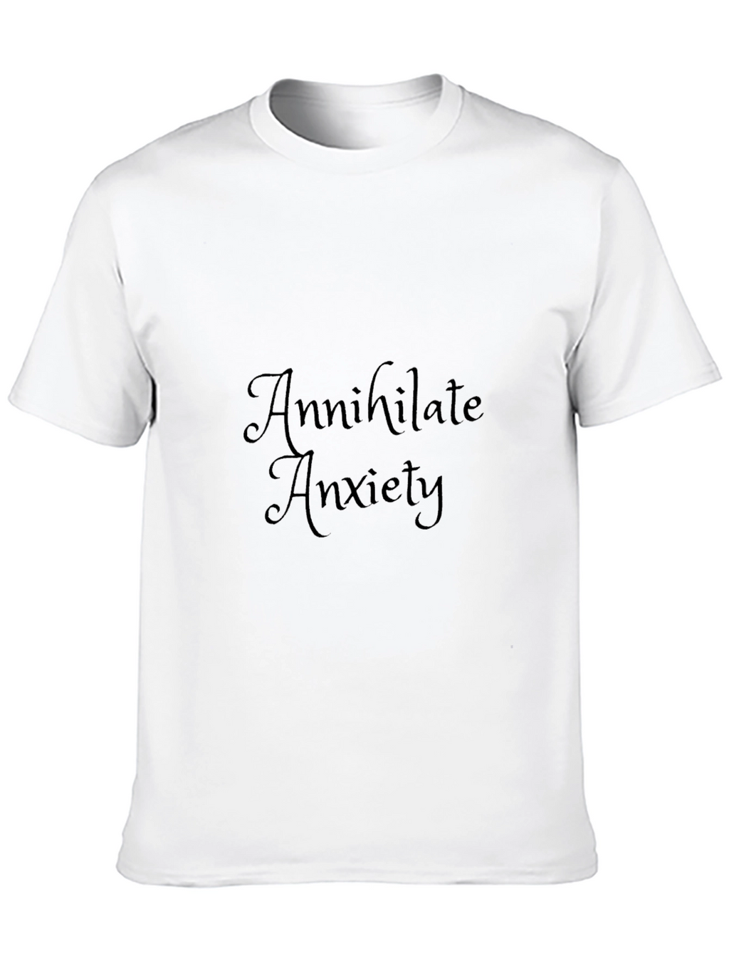 Annihilate Anxiety Graphic Tee - Black