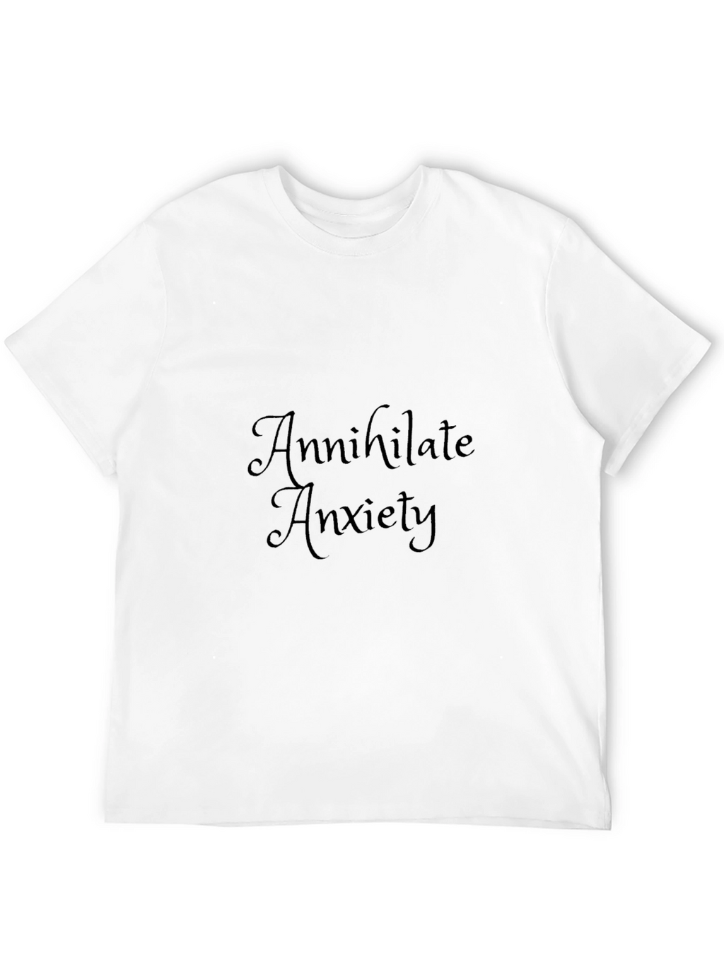 Annihilate Anxiety Graphic Tee - Black