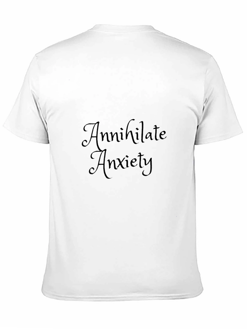 Annihilate Anxiety Graphic Tee - Black