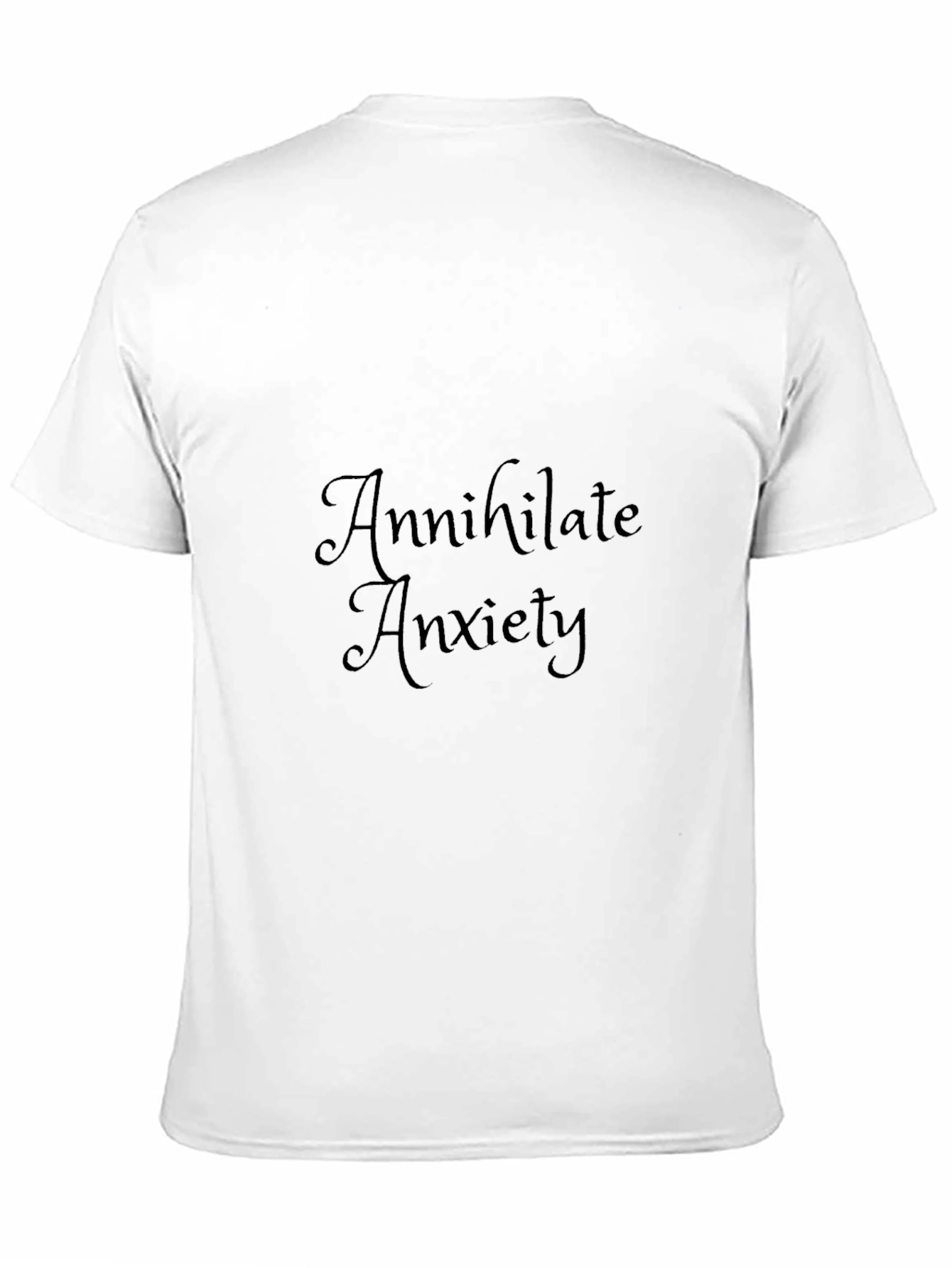 Annihilate Anxiety Graphic Tee - Black
