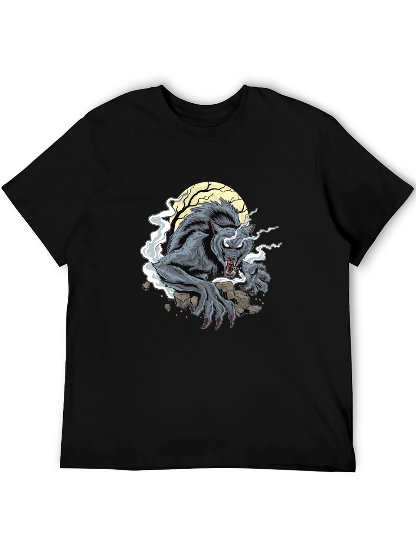 Werewolf Moon Graphic T-Shirt