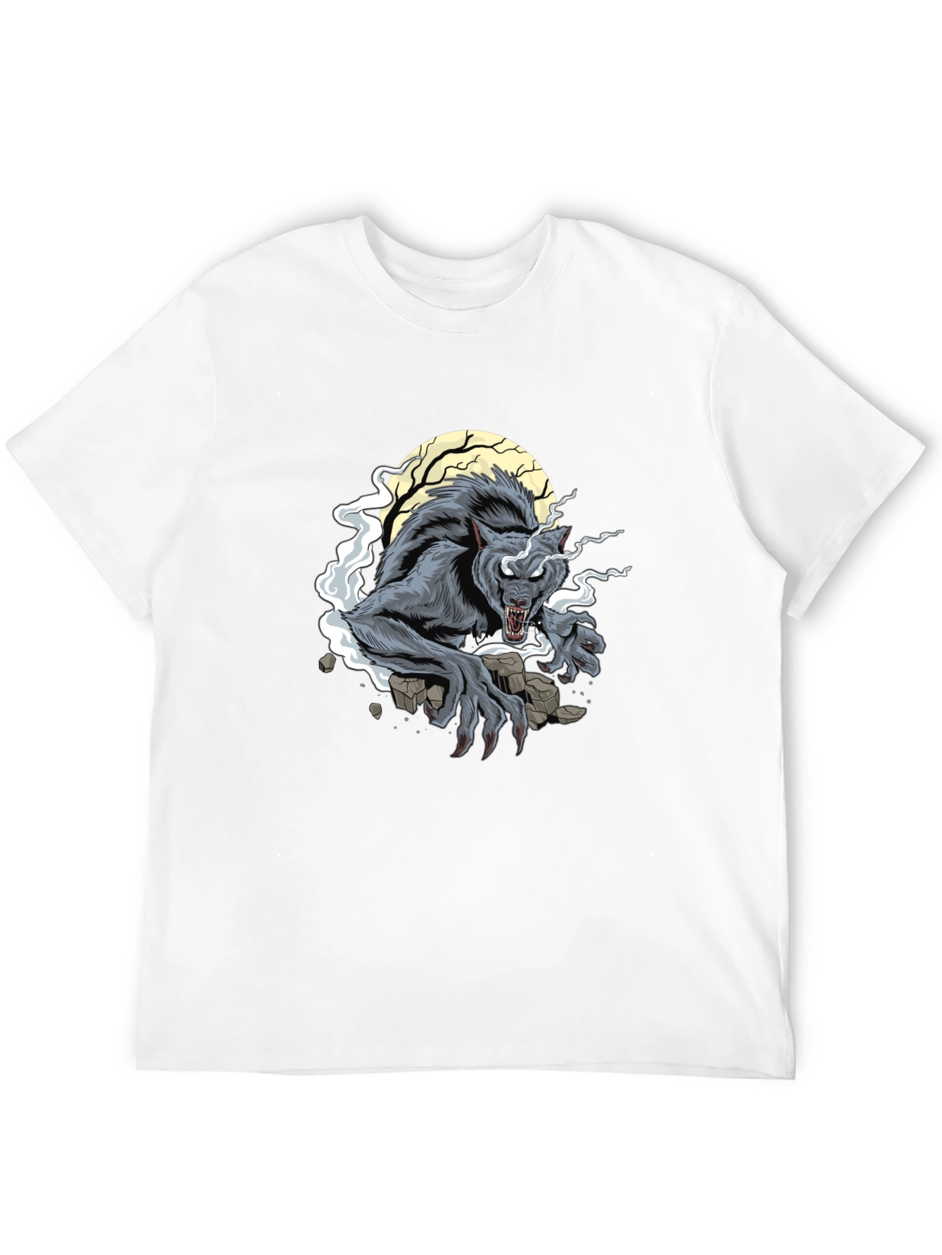 Werewolf Moon Graphic T-Shirt