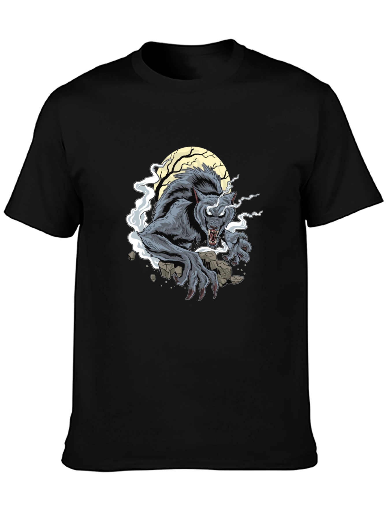 Werewolf Moon Graphic T-Shirt