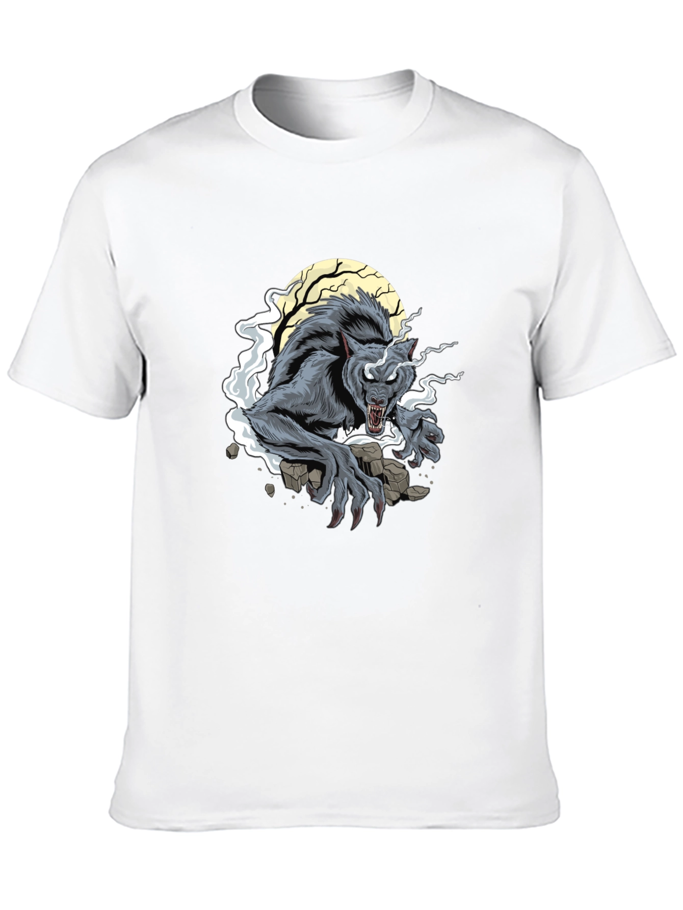 Werewolf Moon Graphic T-Shirt