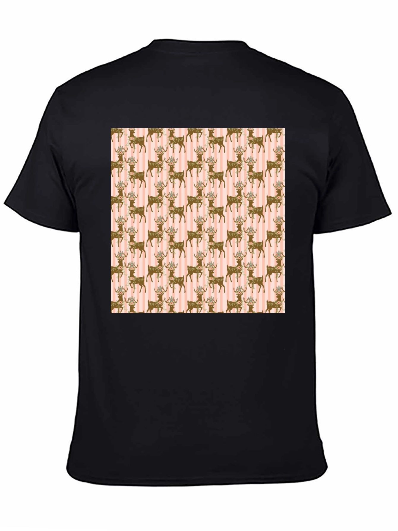 Deer Pattern T-Shirt