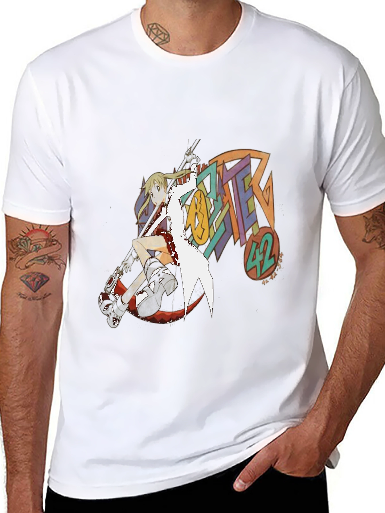 Soul Eater Graphic T-Shirt - Black Cotton Tee
