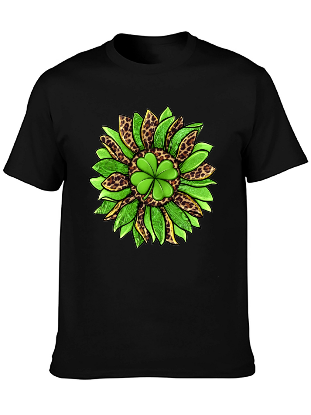Shamrock Sunflower Graphic Tee