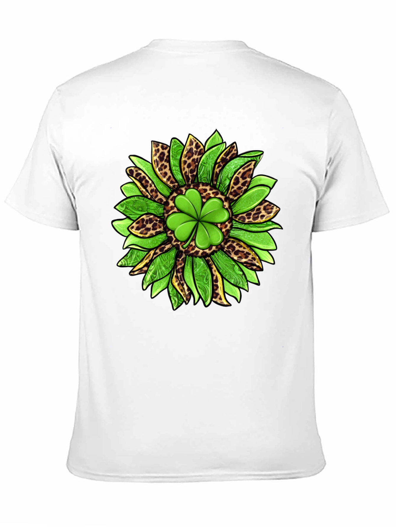 Shamrock Sunflower Graphic Tee
