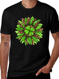 Shamrock Sunflower Graphic Tee