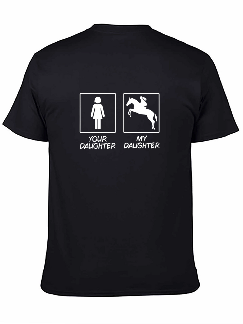 Equestrian Daughter T-Shirt - Horseback Riding Tee