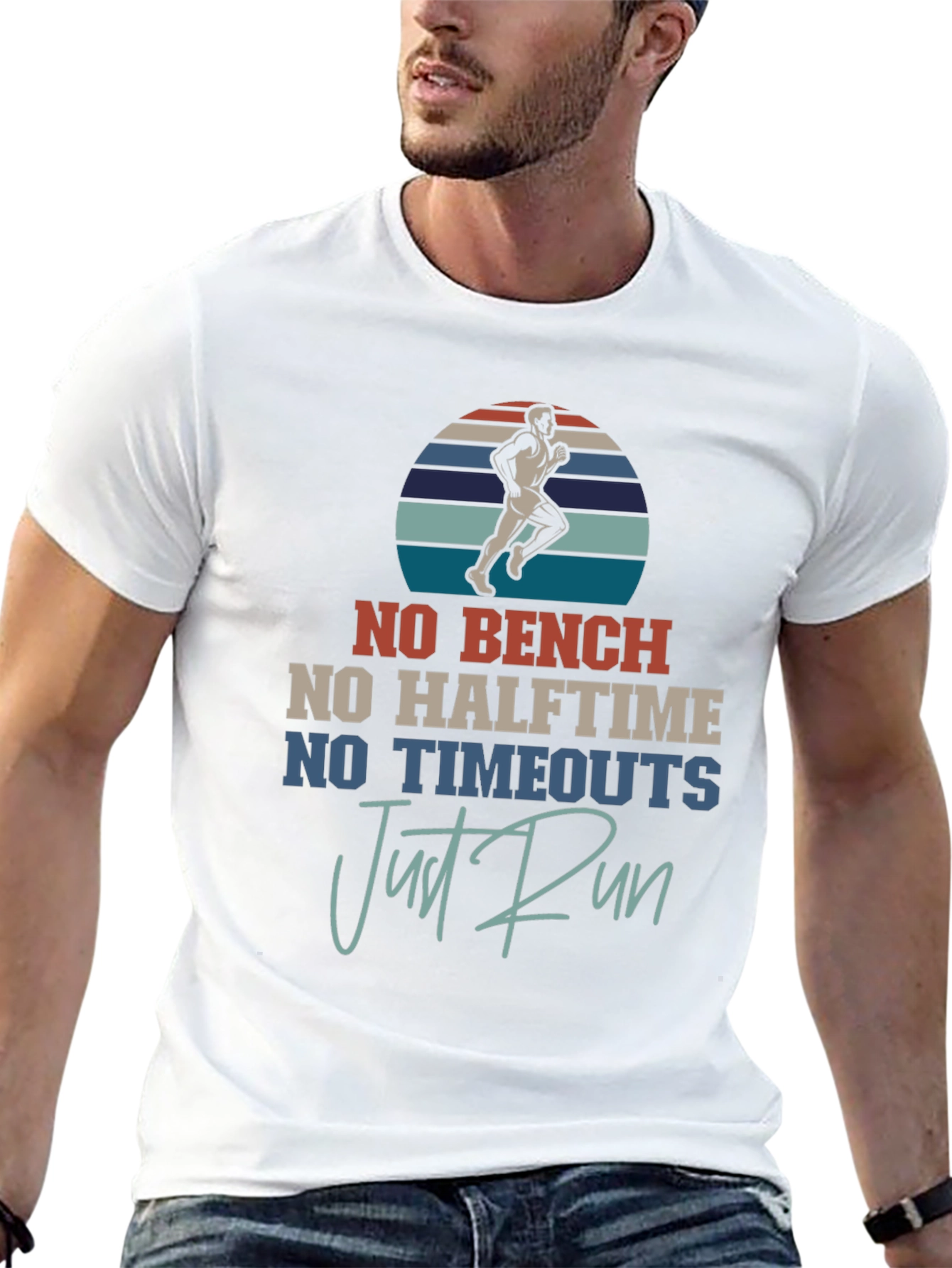 No Bench Just Run T-Shirt