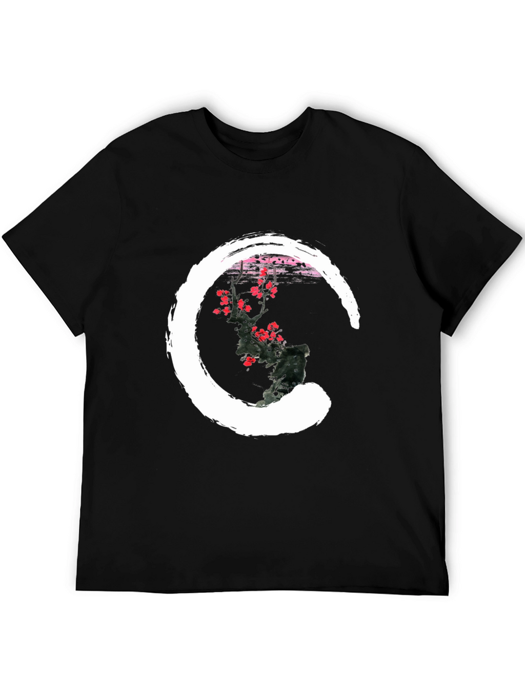 Zen Circle Blossom Graphic Tee