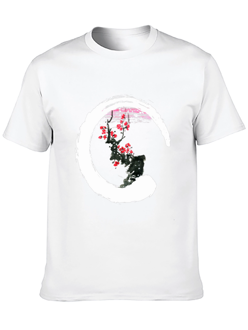 Zen Circle Blossom Graphic Tee