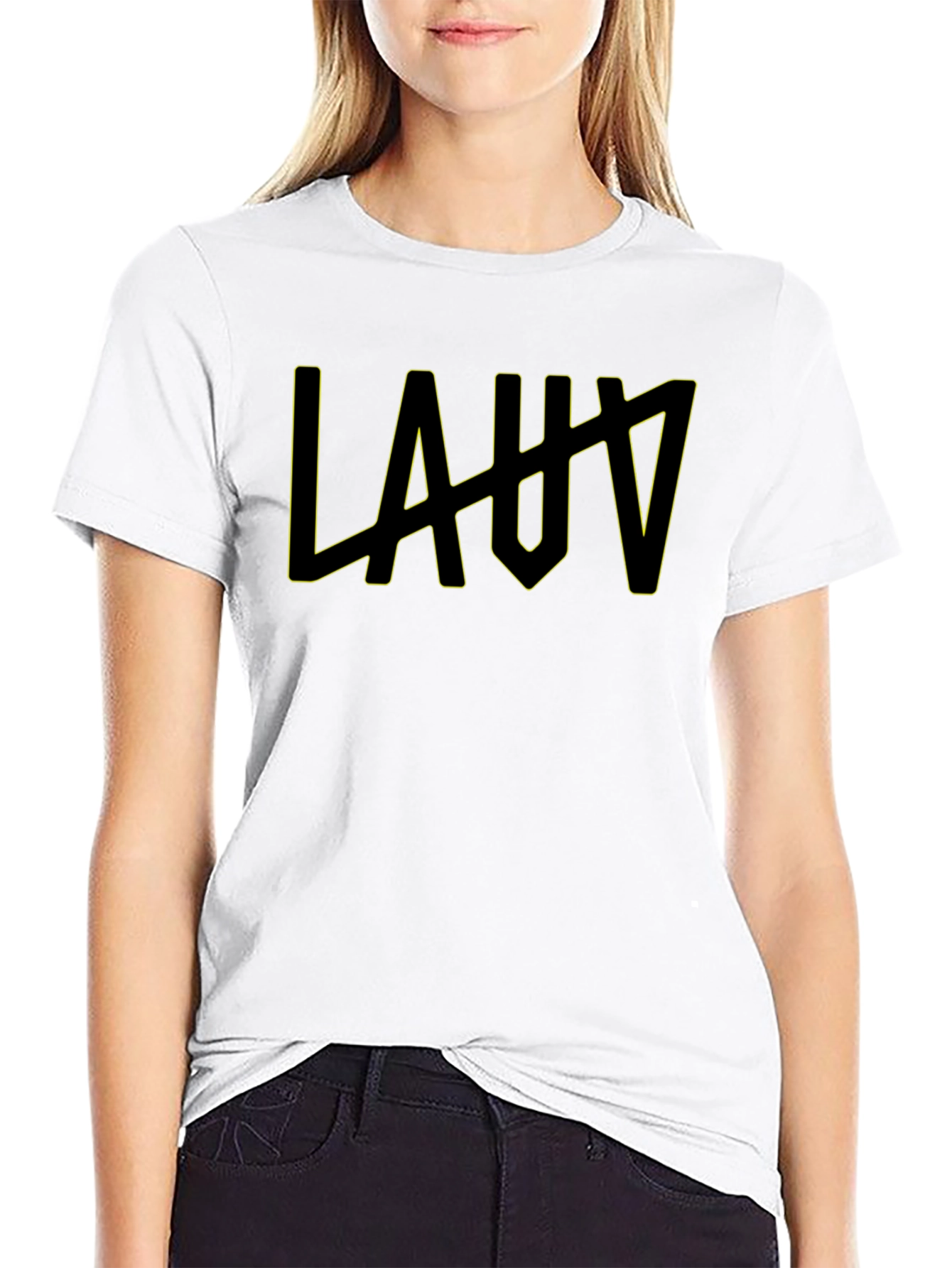 LAUV Graphic T-Shirt - Stylish Trendy Top