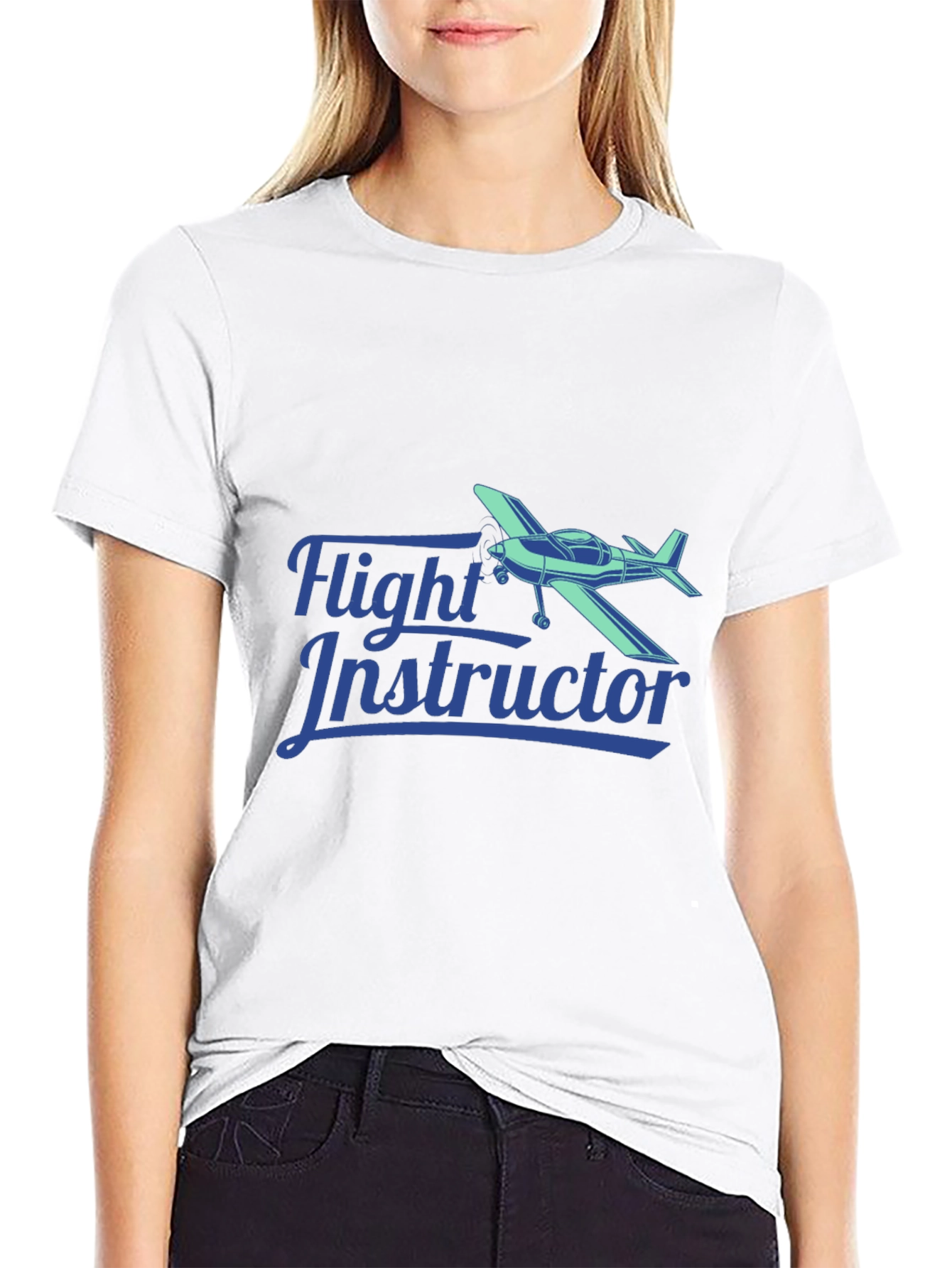Flight Instructor Graphic T-Shirt - Aviation Tee