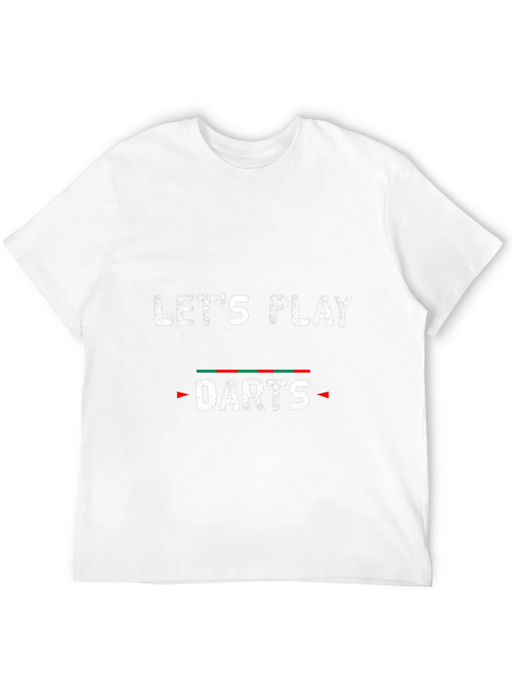 Lets Play Darts Black Graphic Tee