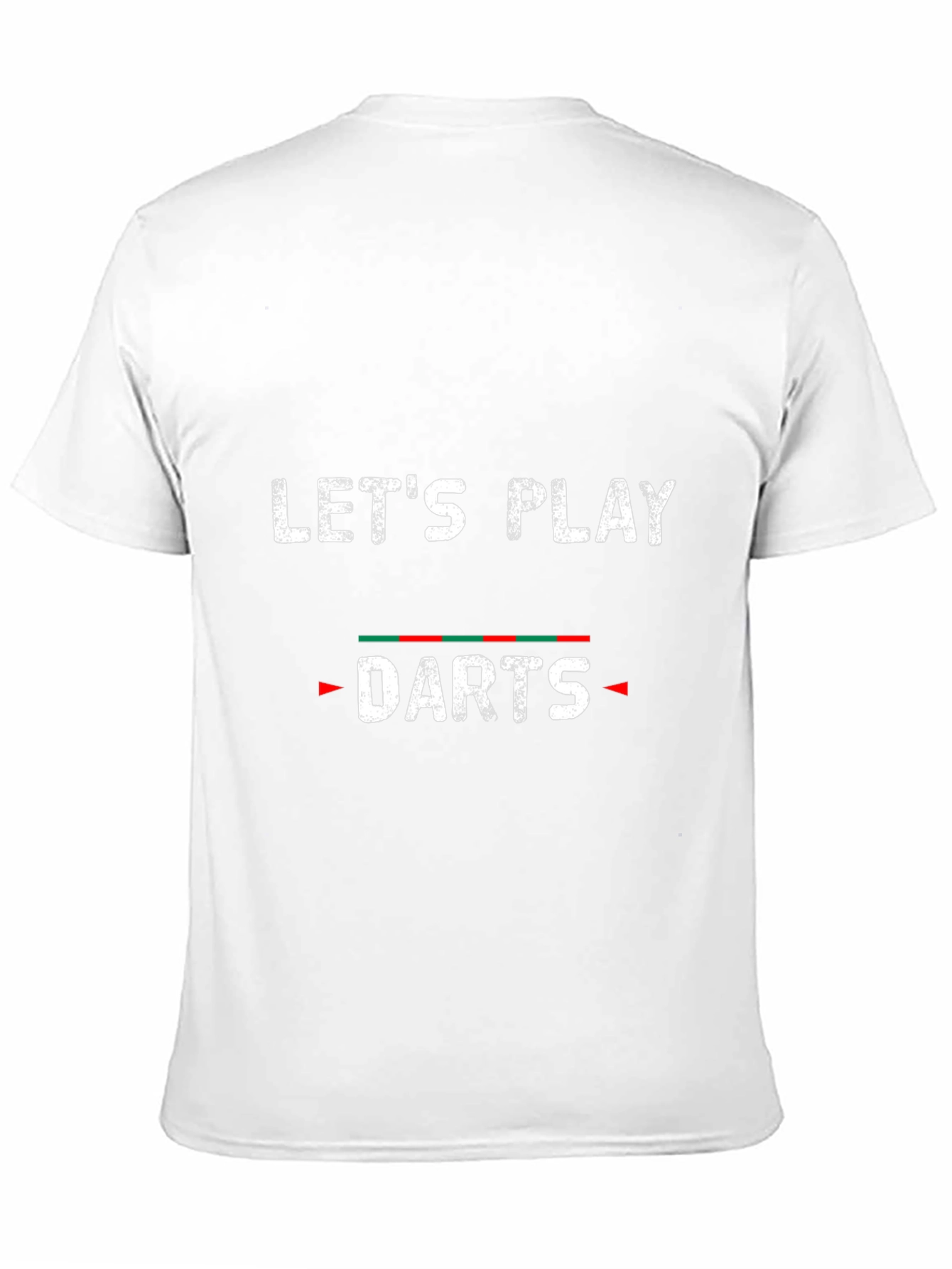 Lets Play Darts Black Graphic Tee