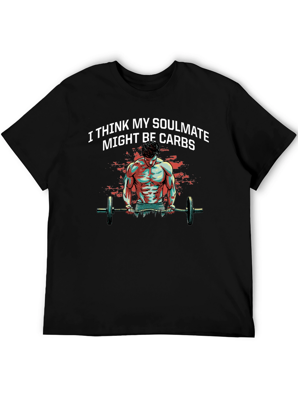 Soulmate Carbs Graphic Tee - Gym Humor