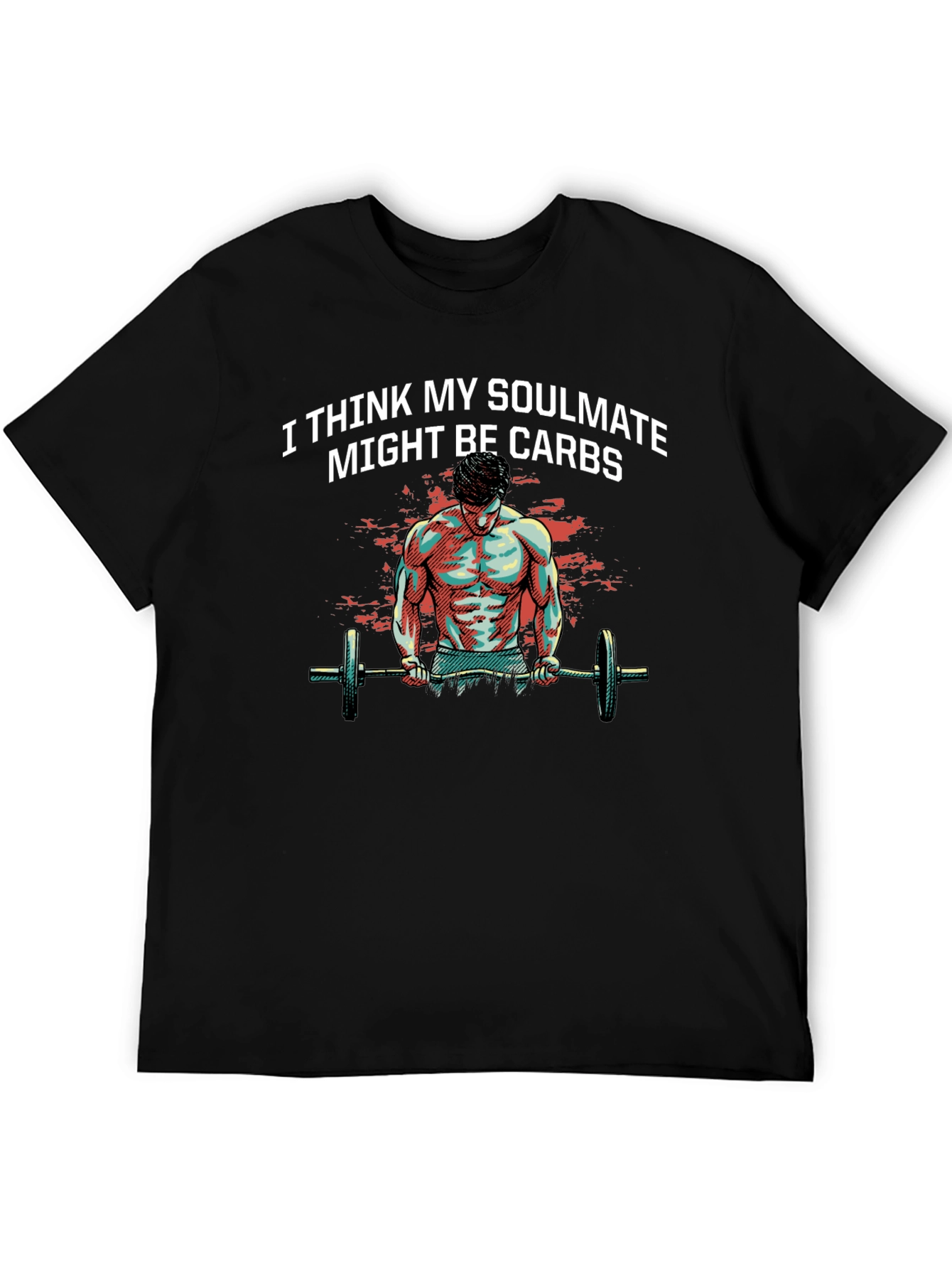 Soulmate Carbs Graphic Tee - Gym Humor