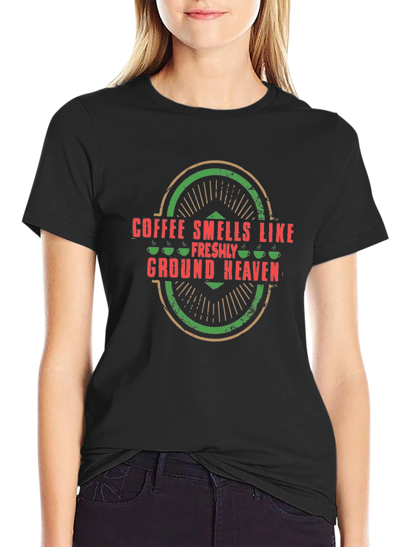Coffee Smells Like Ground Heaven T-Shirt