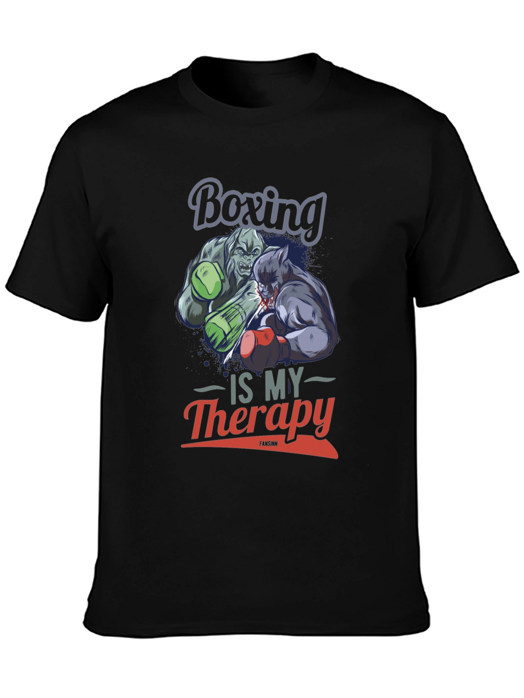 Boxing Therapy Graphic Tee