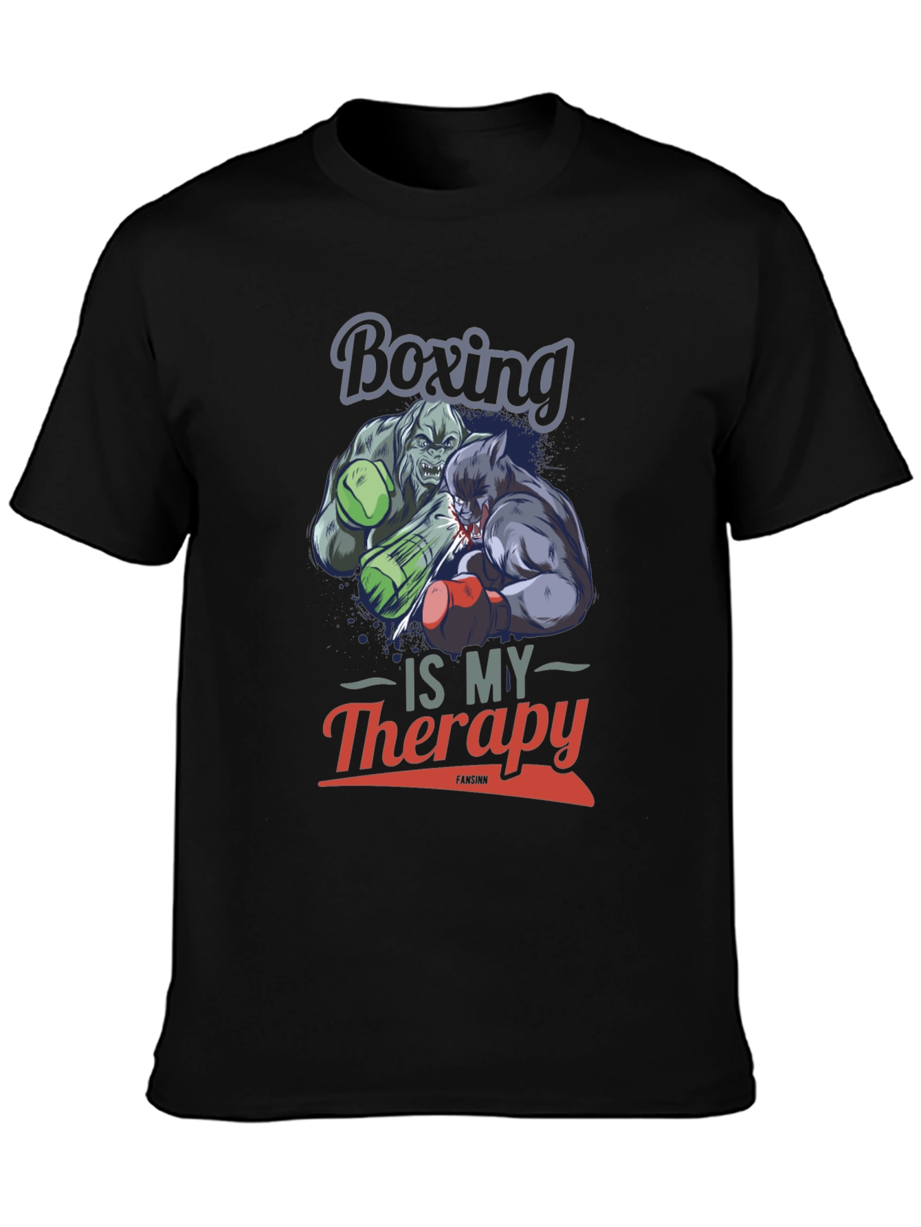 Boxing Therapy Graphic Tee