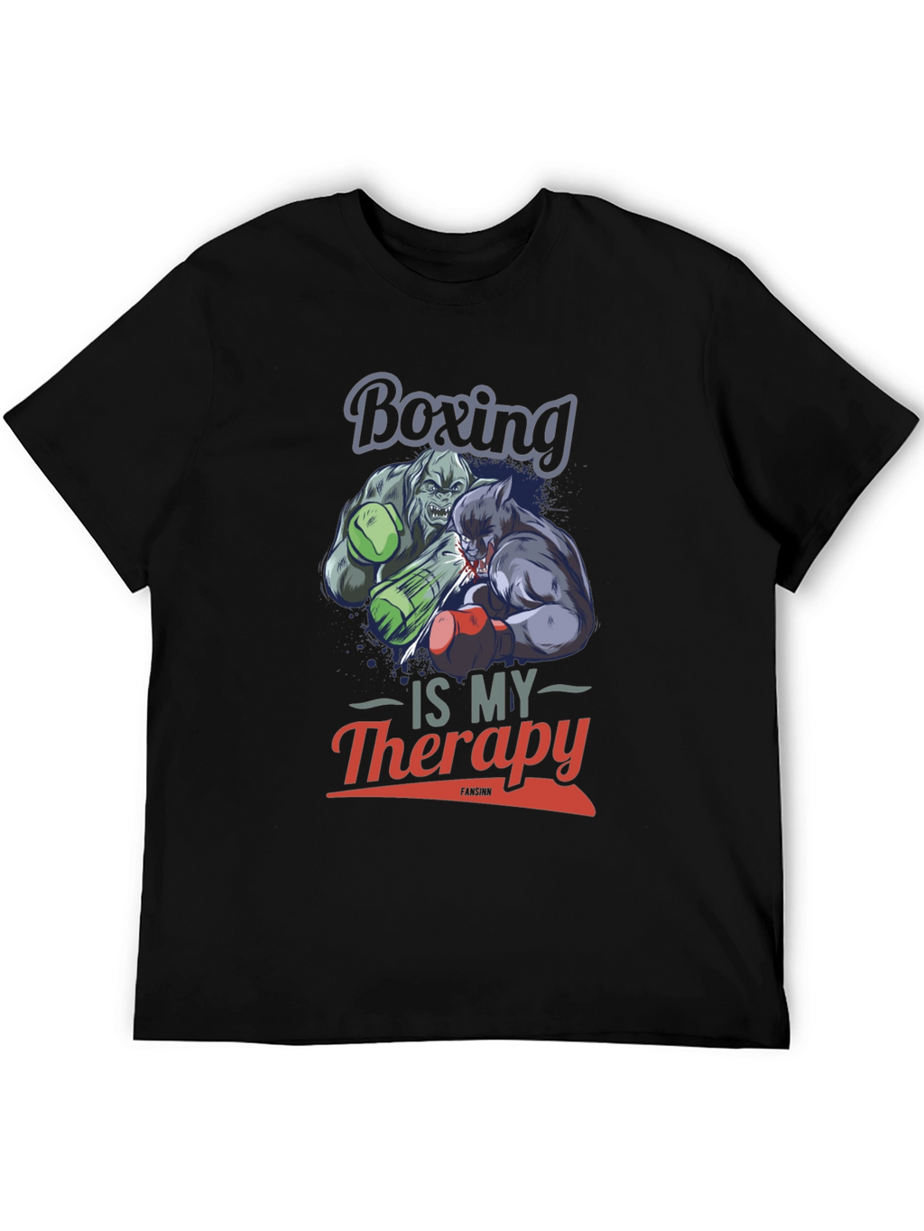 Boxing Therapy Graphic Tee
