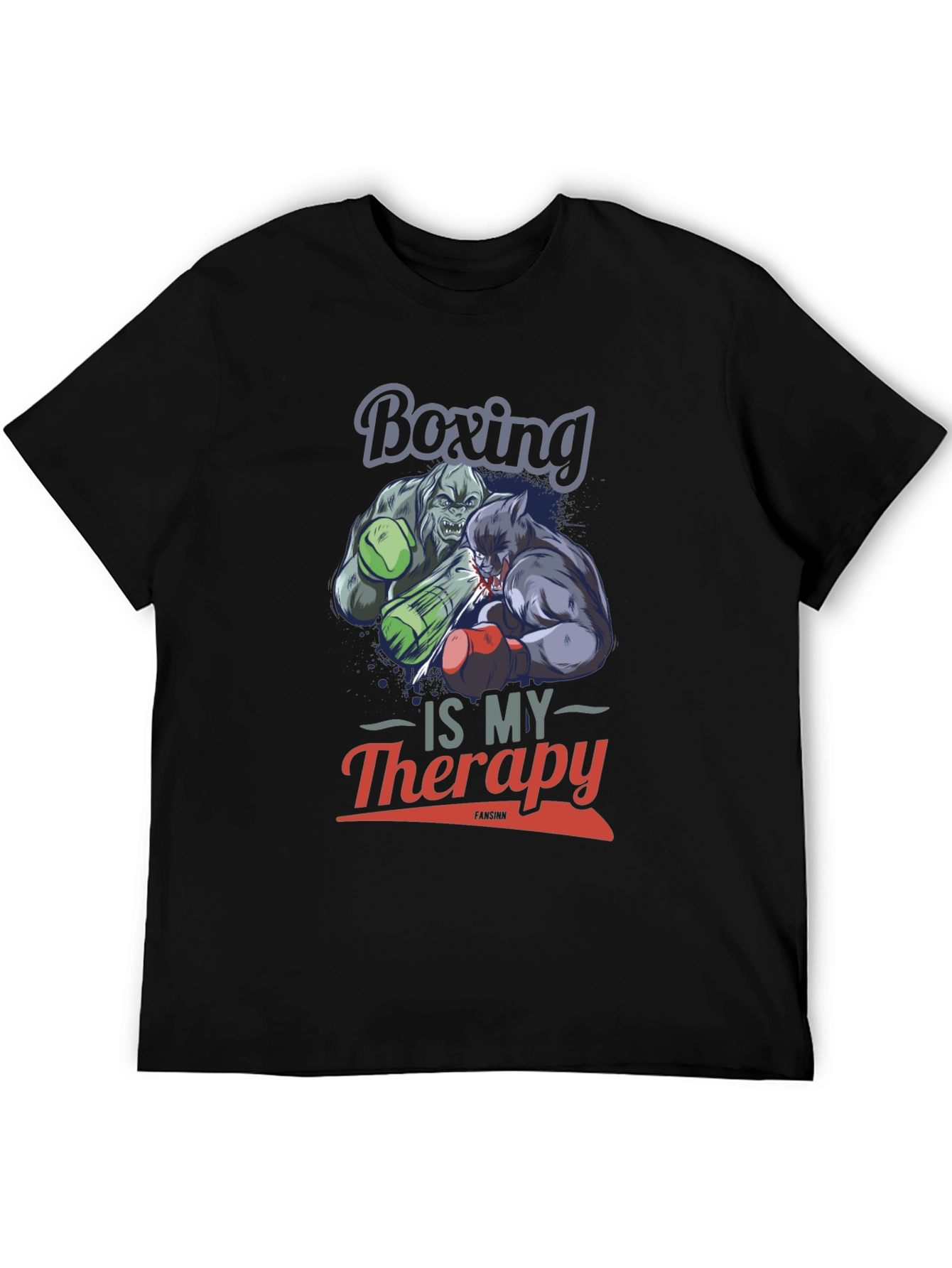 Boxing Therapy Graphic Tee