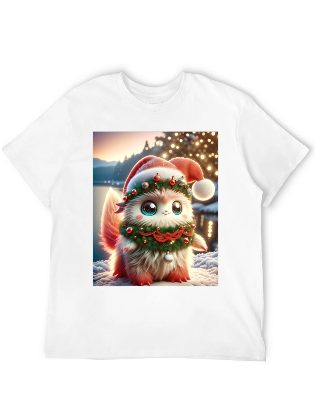 Festive Fluffy Christmas T-Shirt