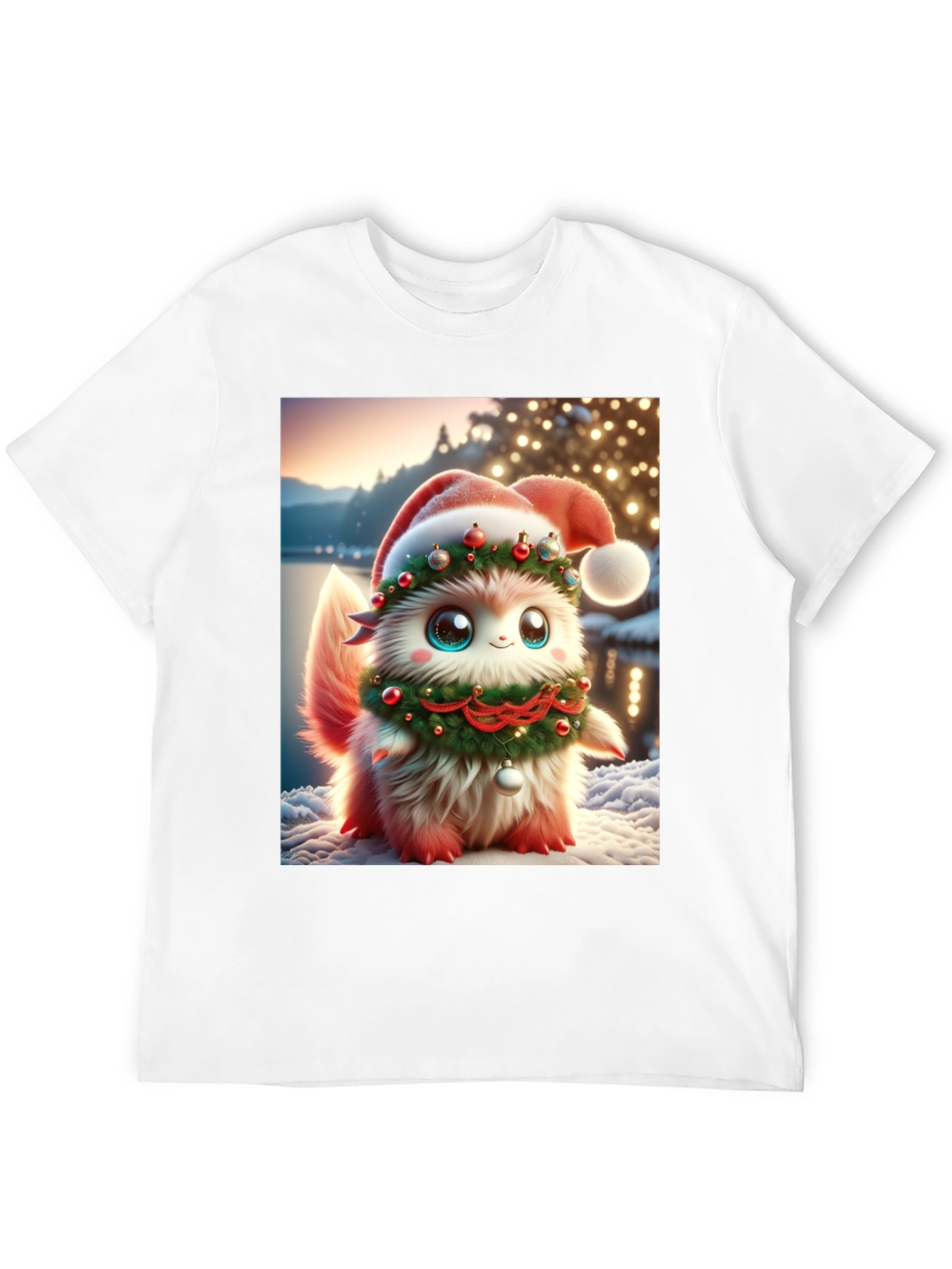 Festive Fluffy Christmas T-Shirt
