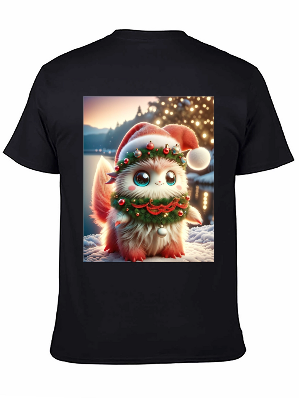 Festive Fluffy Christmas T-Shirt