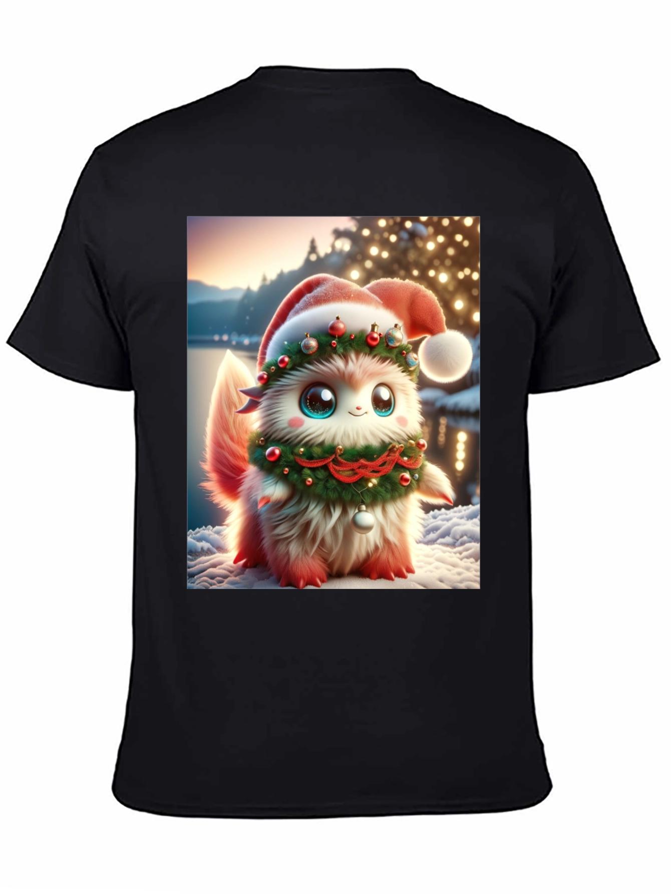 Festive Fluffy Christmas T-Shirt