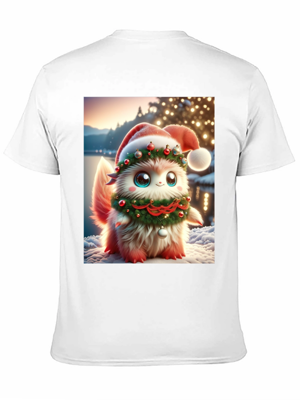 Festive Fluffy Christmas T-Shirt