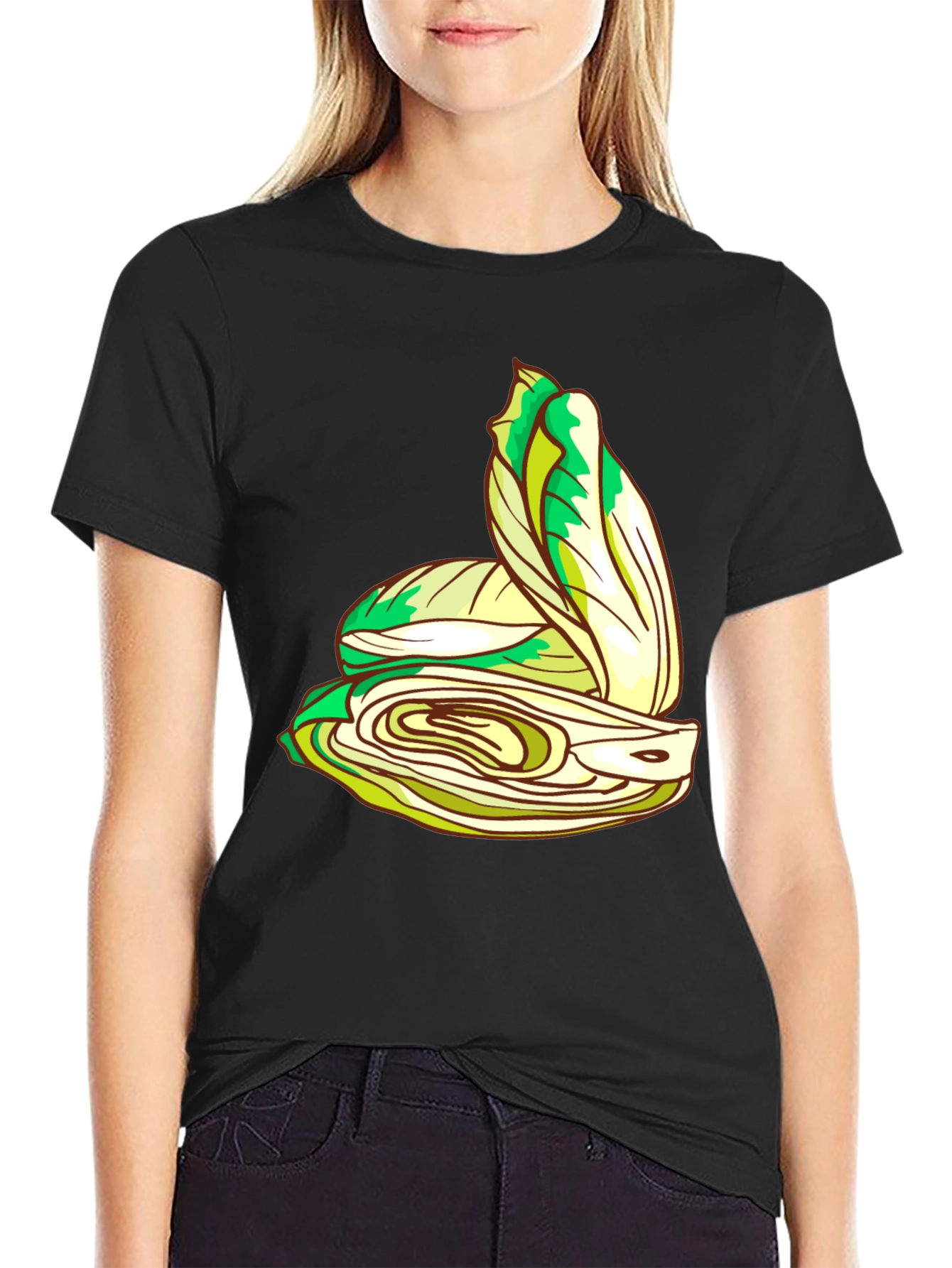Endive Graphic Tee - Fresh & Fun Design